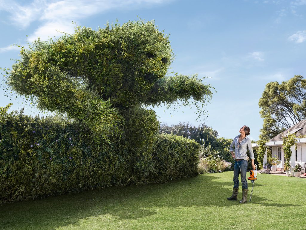 publicidad creativa para stihl